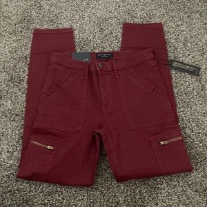 Banana Republic High Rise Skinny Cargo with narrow legs